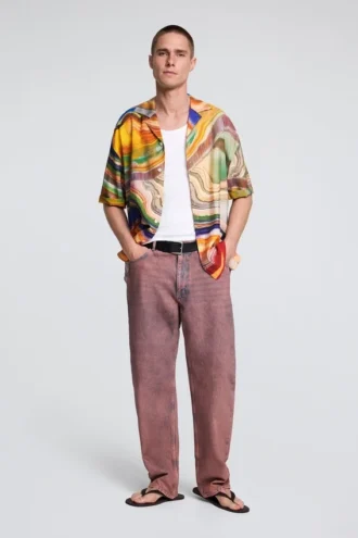 Abstract Print Shirt