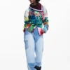 Arty Printed Sweater