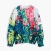 Arty Printed Sweater