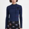 Arty Ribbed Flounce T-Shirt