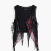 Asymmetric Chiffon Blouse