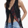 Asymmetric Chiffon Blouse