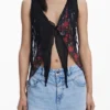 Asymmetric Chiffon Blouse