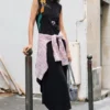 Asymmetric Floral Dress