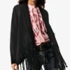 Asymmetric Jacket 100% Leather Masha Popova
