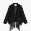 Asymmetric Jacket 100% Leather Masha Popova
