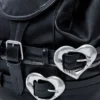 Backpack Buckles Hearts