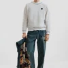 Basic Knit Sweatshirt