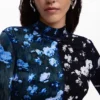 Bicolor Floral T-Shirt