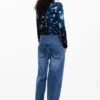 Bicolor Floral T-Shirt