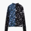 Bicolor Floral T-Shirt