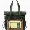 Bicolor Waxed Voyager Backpack