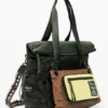 Bicolor Waxed Voyager Backpack
