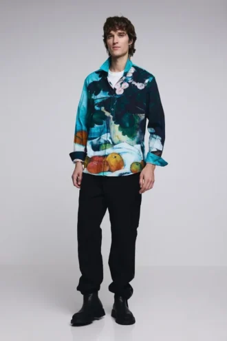 Cargo Trousers with Drawstring