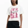 Checked Logo T-Shirt
