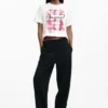 Checked Logo T-Shirt