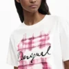 Checked Logo T-Shirt