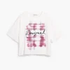 Checked Logo T-Shirt