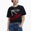 Cherry Lace-Up T-Shirt