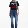 Cherry Lace-Up T-Shirt