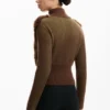 Chocolate Knit Jacket