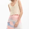 Combined Crochet Dress