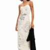 Combined Midi Dress