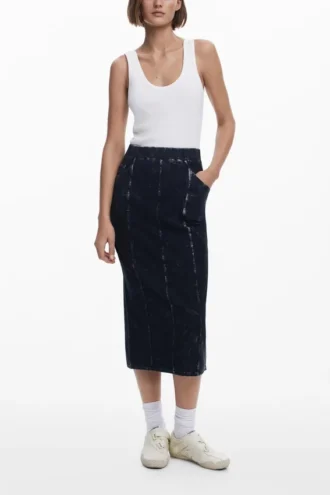 Combined Midi Dress