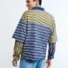 Combined Striped T-Shirt