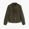 Cotton Jacket with Zipper