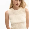 Crochet T-Shirt Embroidered