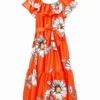 Daisy Ruffle Midi Dress