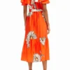 Daisy Ruffle Midi Dress