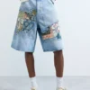 Denim Bermuda Patches