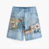 Denim Bermuda Patches