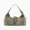 Denim Charm Bag