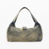 Denim Charm Bag