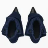 Denim Flap Ankle Boot