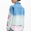 Denim Jacket Flowers