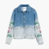 Denim Jacket Flowers