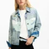 Denim Patch Jacket