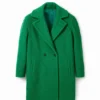 Double-Breasted Boucle Coat
