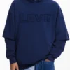 Double-Sleeve Sweatshirt