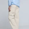 Double Waist Ripped Trousers