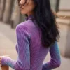 Double-Zip Knit Jacket