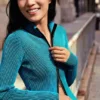 Double Zip Knit Jacket