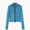Double Zip Knit Jacket