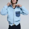 Double Zipper Knit Sweater