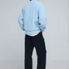 Double Zipper Knit Sweater