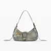 Dyed Denim Bag